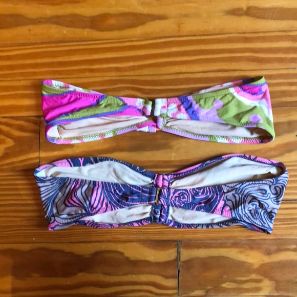 Tibi bandeau bathing suit tops - Picture 2 of 3